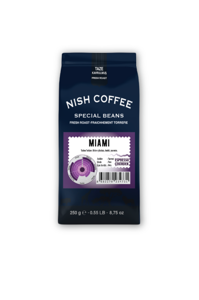 Nish Espresso Miami Kahve 2 x 250 gr