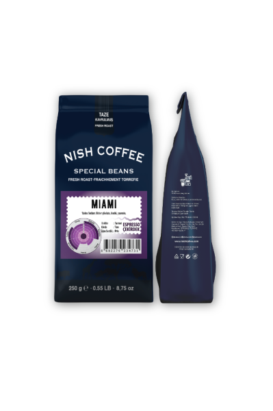 Nish Espresso Miami Kahve 2 x 250 gr