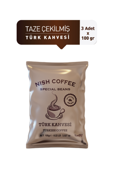 Nish Türk Kahvesi 3 x 100 gr