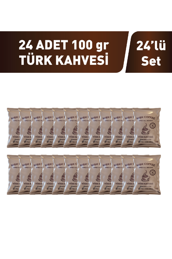 Nish Türk Kahvesi 24 x 100 gr