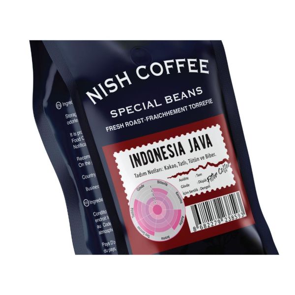 Nish Filtre Kahve Endonezya Java 2x250 Gr
