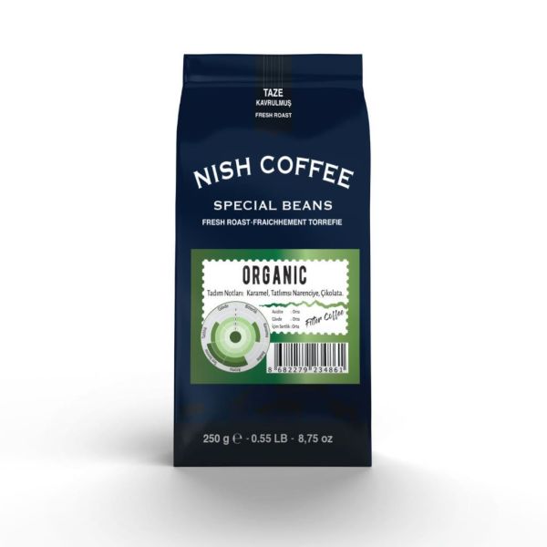 Nish Filtre Kahve Organik Kahve 250 gr
