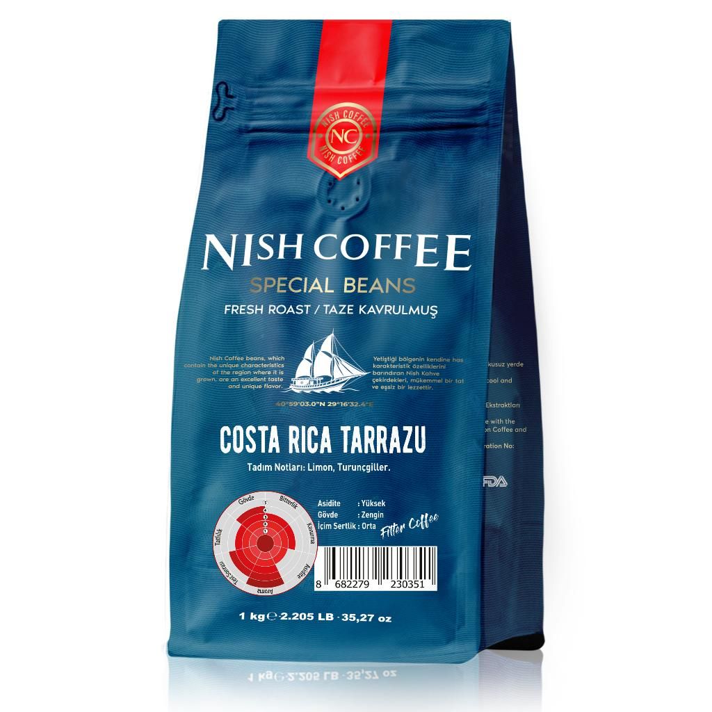 Nish Filtre Kahve Costa Rica Tarrazu 1 Kg