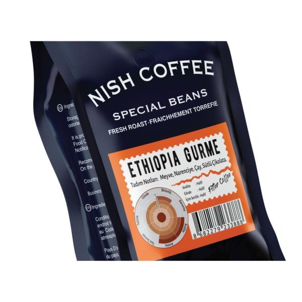 Nish Filtre Kahve Gurme Seri Etiyopya 250 gr