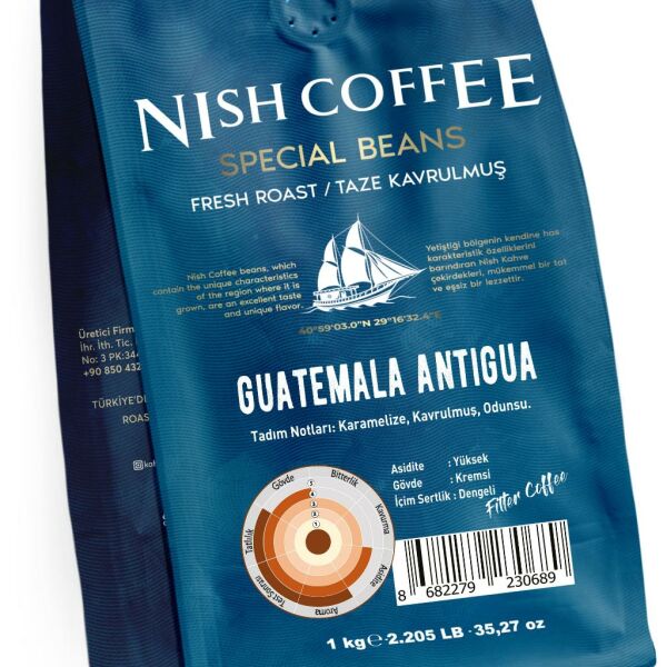 Nish Filtre Kahve Guatemala Antigua 1 Kg