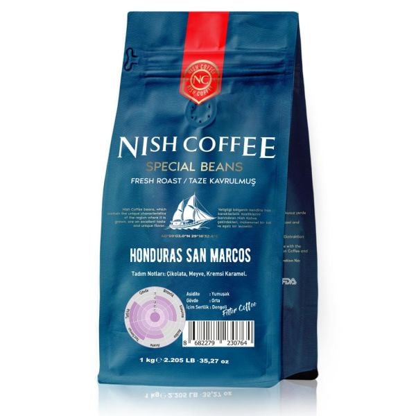 Nish Filtre Kahve Honduras San Marcos 1 Kg