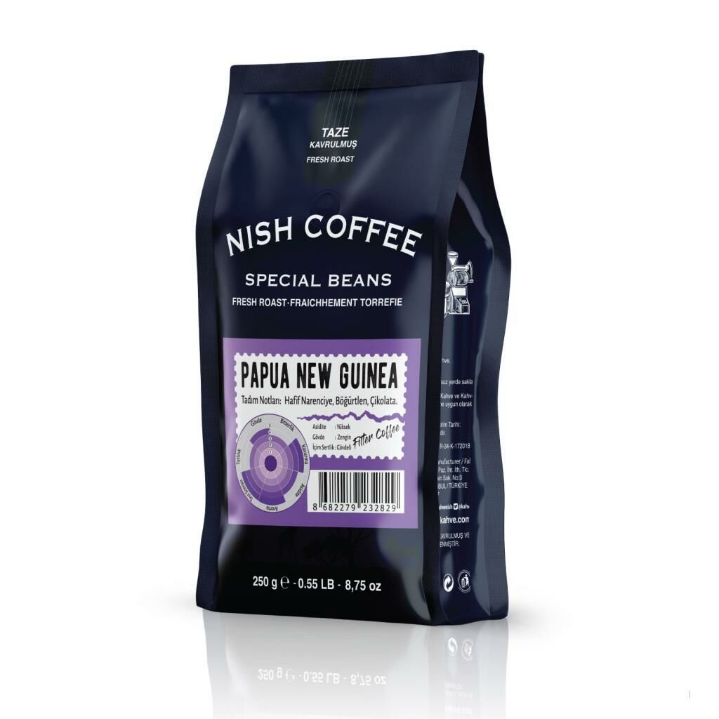 Nish Filtre Kahve Papua New Guinea 250Gr