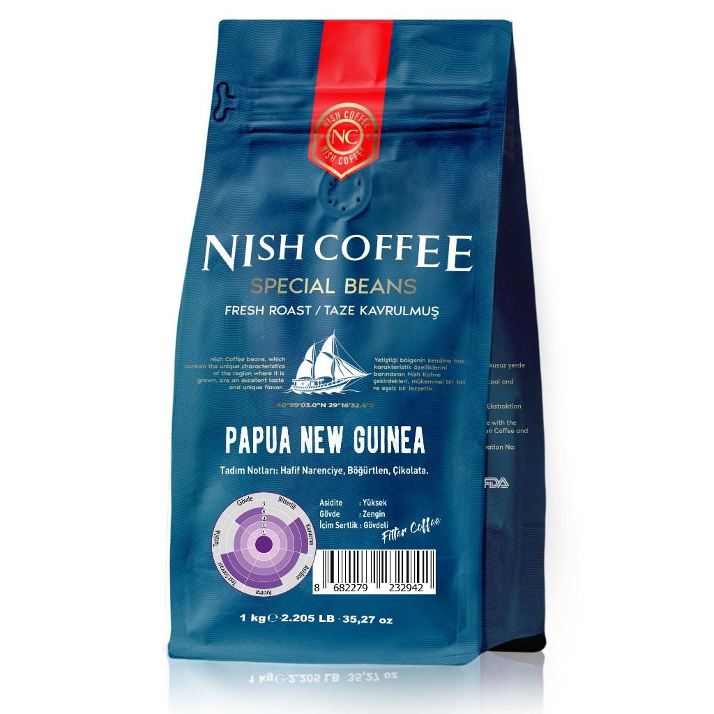 Nish Filtre Kahve Papua Yeni Gine 1000 Gr