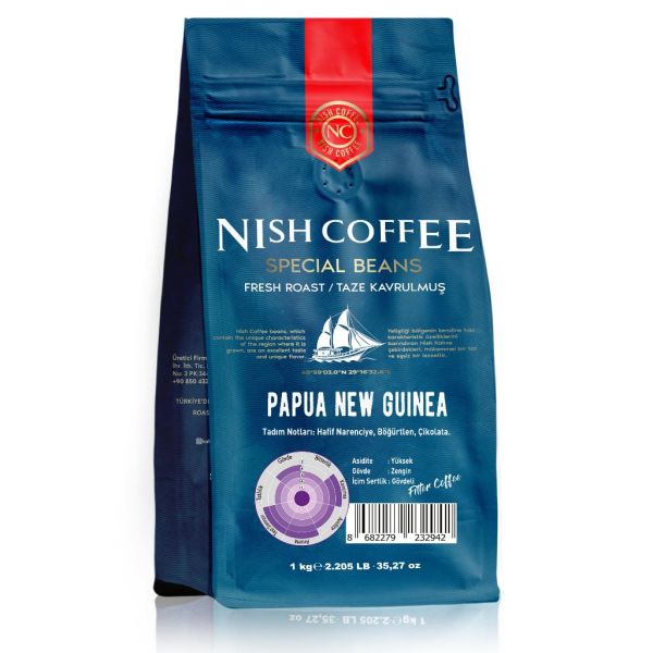 Nish Filtre Kahve Papua Yeni Gine 1000 Gr