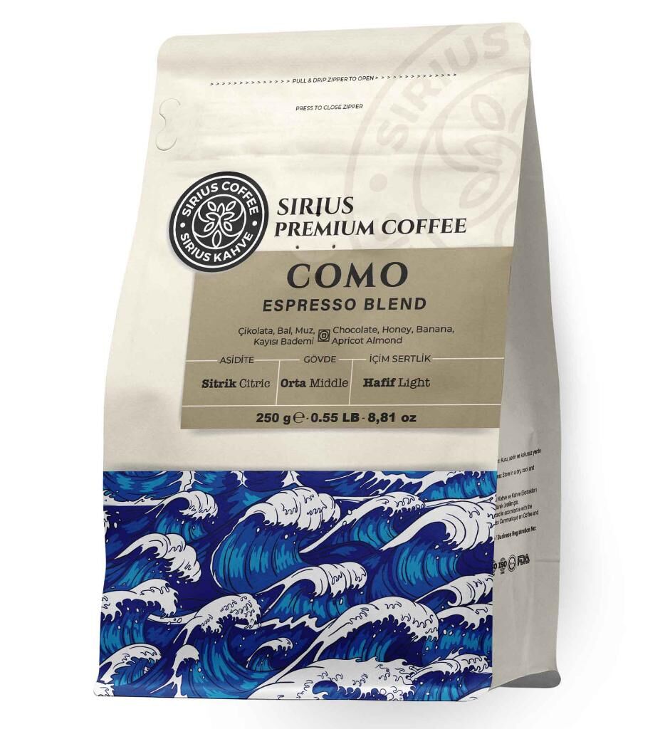 Sirius Premium Espresso Blend Como 250 gr