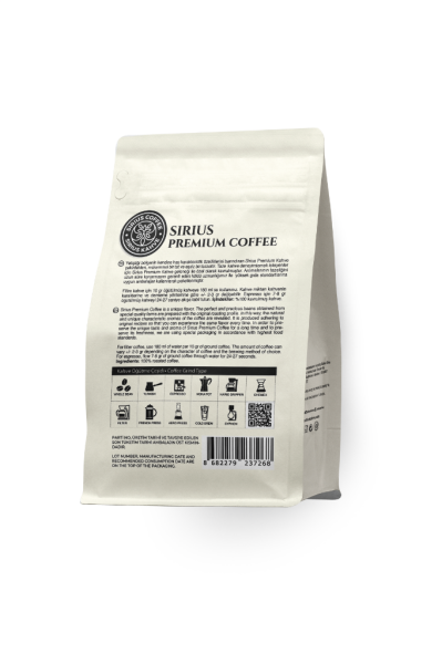 Sirius Premium Filtre Kahve Ethiopia 250 Gr