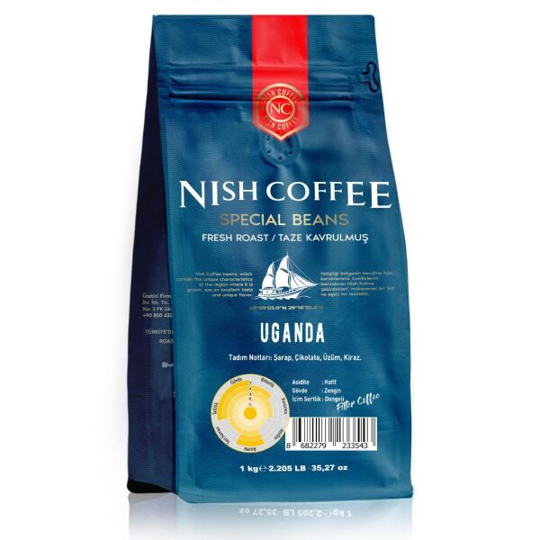 Nish Filtre Kahve Uganda Bugisu 1 Kg