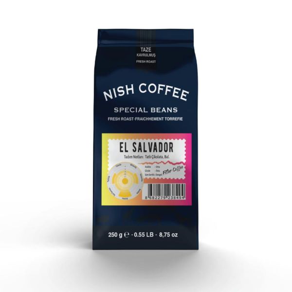 Nish Filtre Kahve El Salvador 2x250 Gr