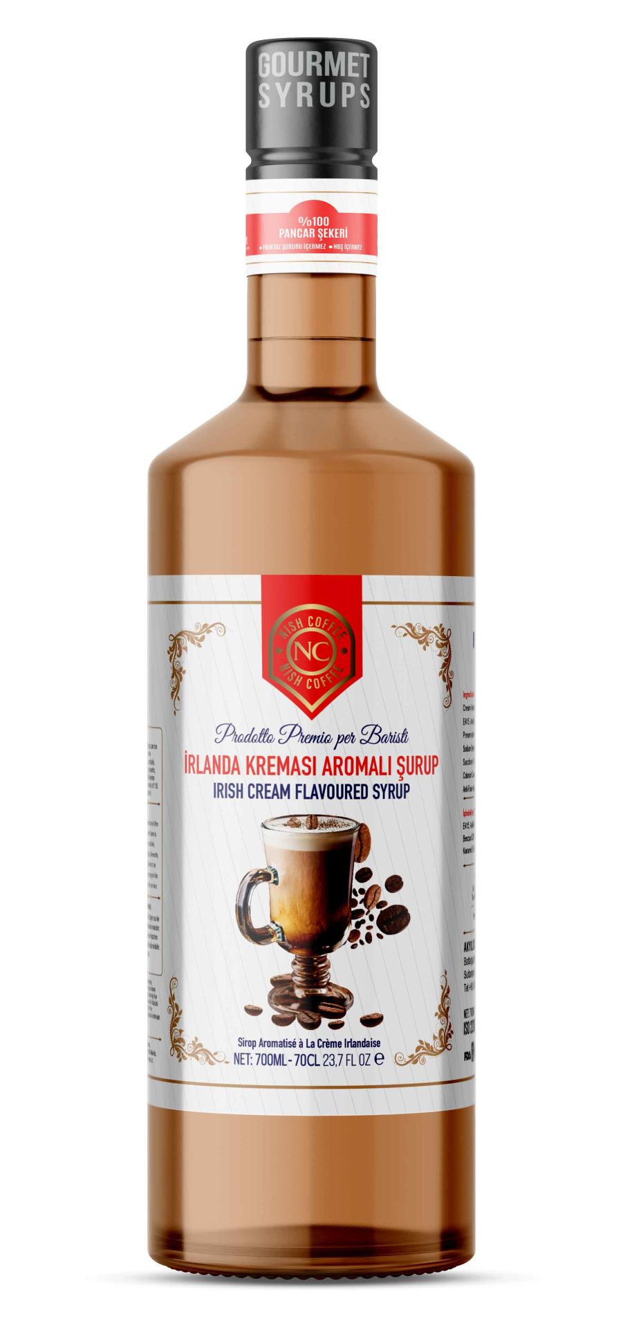 Nish İrlanda Kreması Aromalı Şurup 700 Ml - Pet Şişe