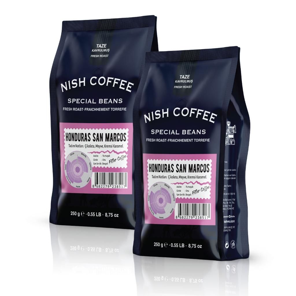 Nish Filtre Kahve Honduras San Marcos 2x250 gr