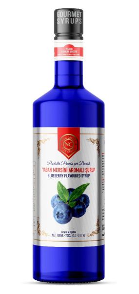Nish Yaban Mersini (Blueberry) Aromalı Şurup 700 ML