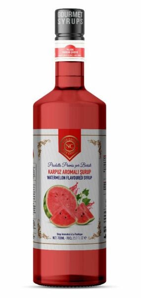 Nish Karpuz Aromalı  Şurup 700 ML - Cam Şişe