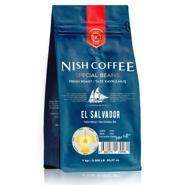 Nish Filtre Kahve El Salvador 1 Kg