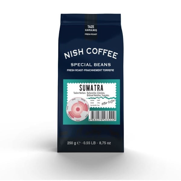 Nish Filtre Kahve Sumatra 2x250 Gr