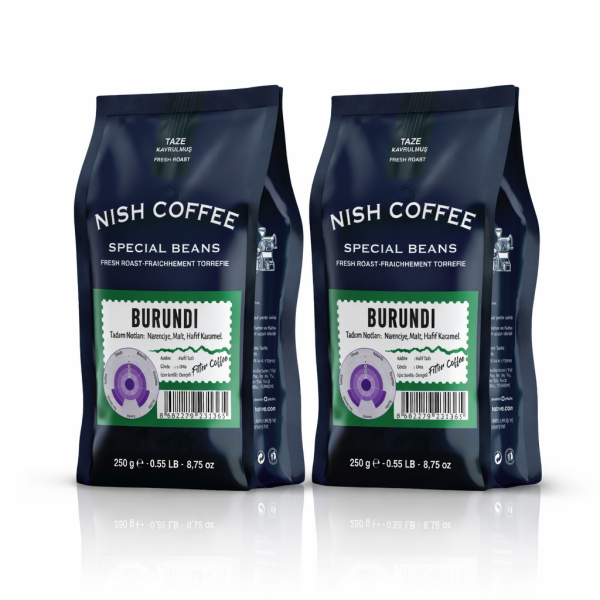 Nish Filtre Kahve Burundi 2x250 Gr