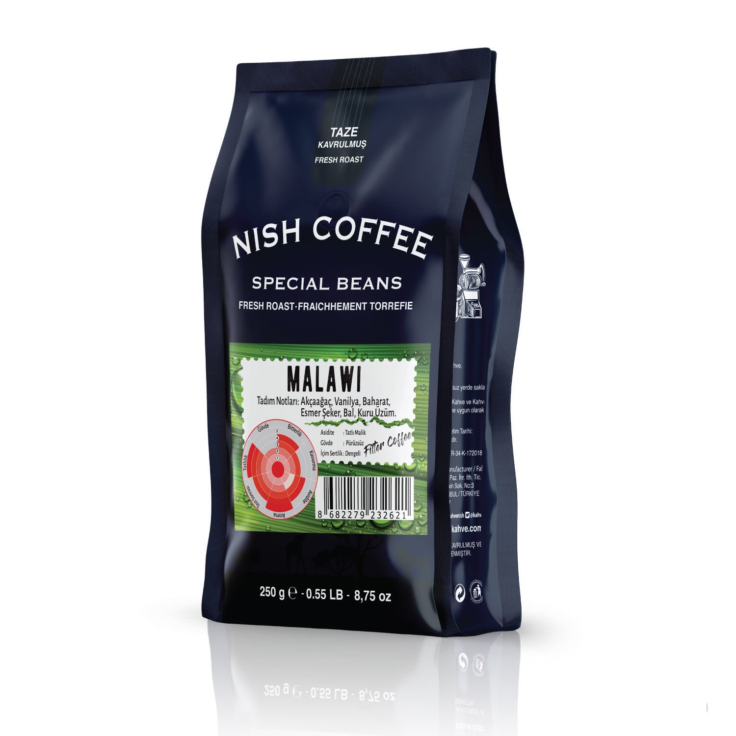 Nish Filtre Kahve Malawi 250 Gr