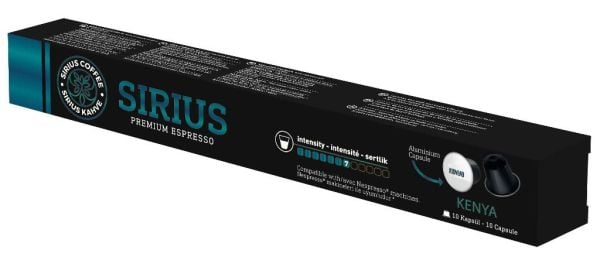 Sirius Nespresso Uyumlu Single Origin Kapsül Kahve 7 Kenya 3'lü Set (30 Kapsül)