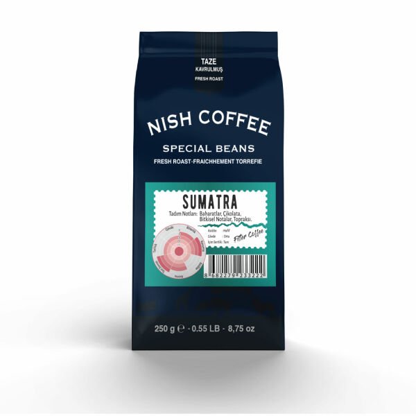 Nish Filtre Kahve Sumatra 250 Gr
