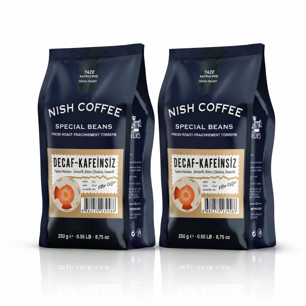 Nish Filtre Kahve Decaf Kafeinsiz 2x250 Gr