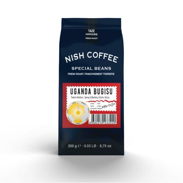 Nish Filtre Kahve Uganda Bugisu 2 x 250 gr