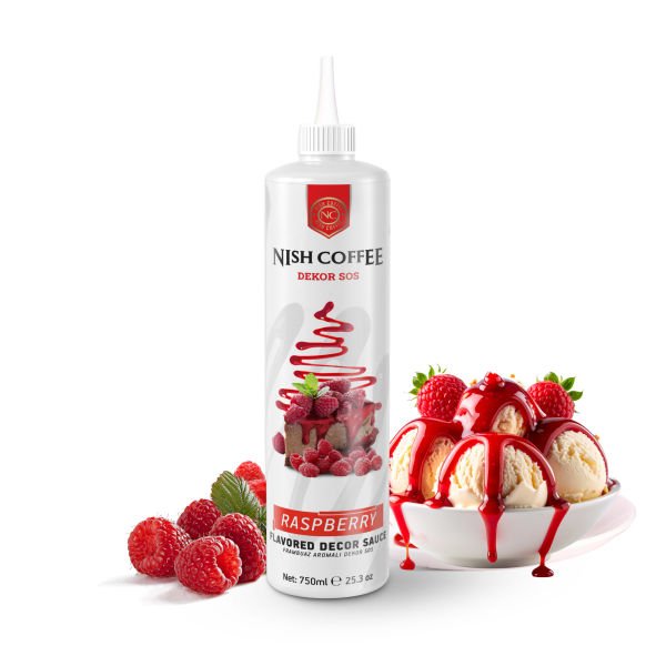 Nish Frambuaz Aromalı Dekor Sos 750 Gr