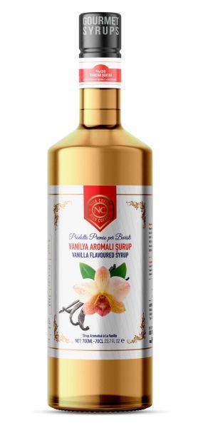 Nish Vanilya Aromalı Şurup 3 x 700 ML - Pet Şişe