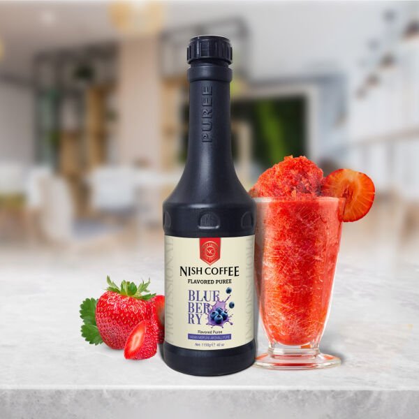 Nish Çilek Aromalı Meyve Püresi 1.150 Gr