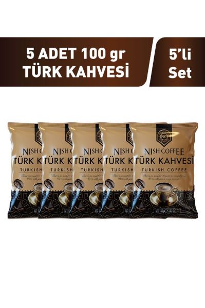 Nish Türk Kahvesi 5 x 100 Gr