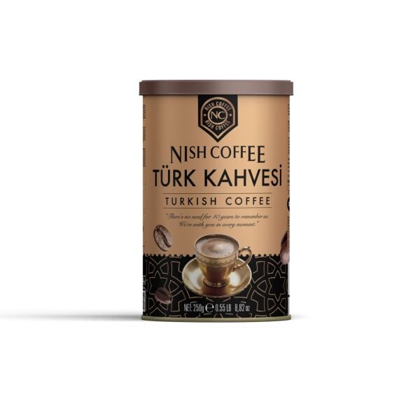 Nish Türk Kahvesi 2 x 250 Gr (Teneke Kutu)