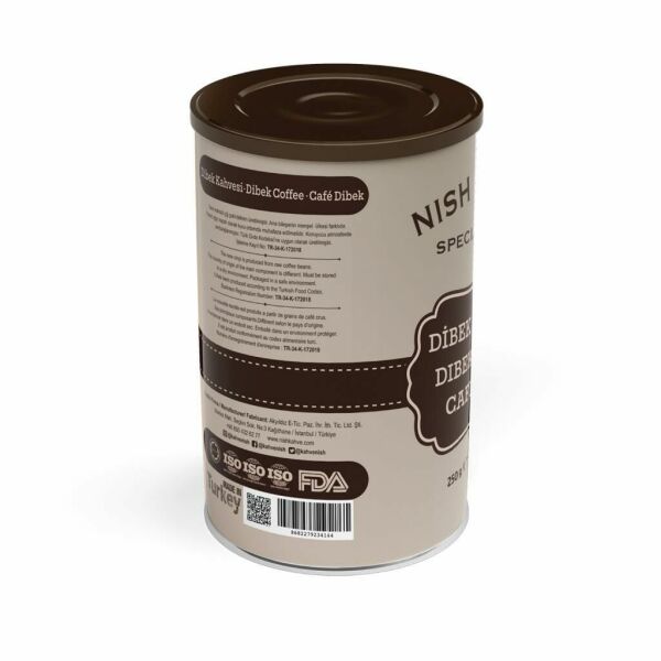 Nish Dibek Kahvesi 250 Gr (Teneke Kutu)