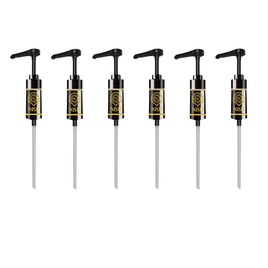 Nish Şurup Pompası 6'lı Set (700 ML Uyumlu)