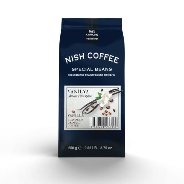 Nish Vanilya Aromalı Filtre Kahve 250 gr