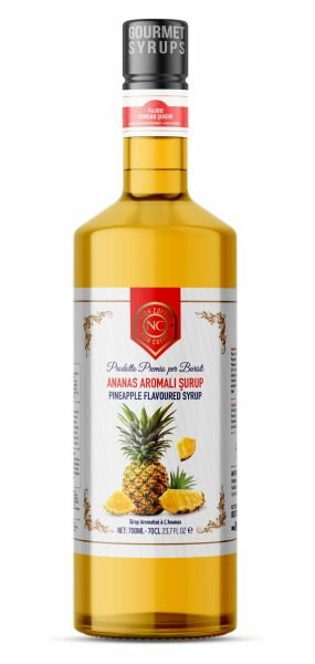 Nish Turunç Ananas Nane Aromalı Şurup 3 x 700 ML - Pet Şişe