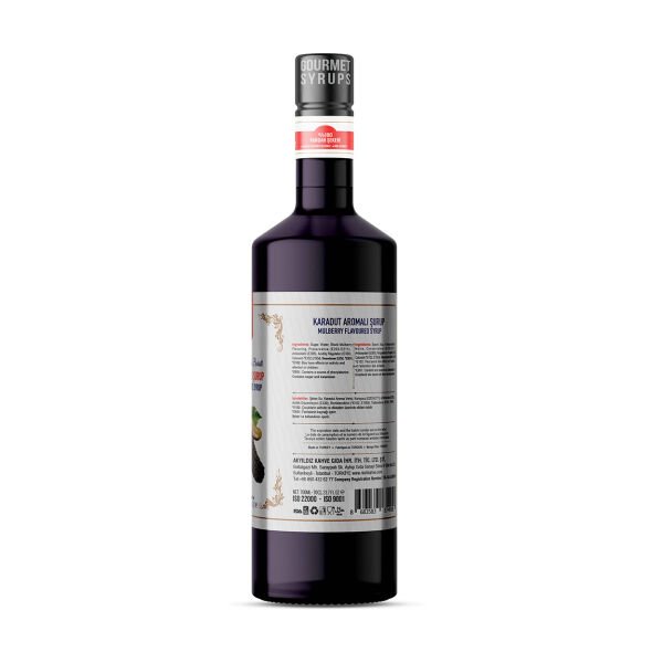 Nish Karadut Aromalı Şurup 700 ML - Pet Şişe