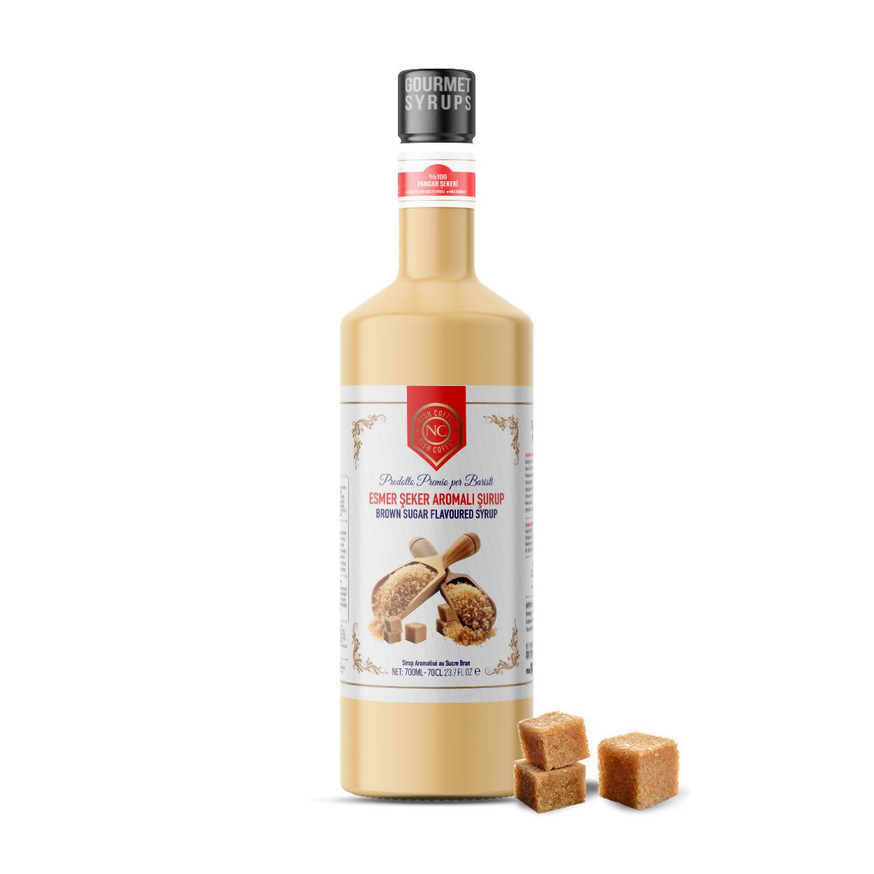 Nish Esmer Şeker Aromalı Şurup 700 ML - Pet Şişe