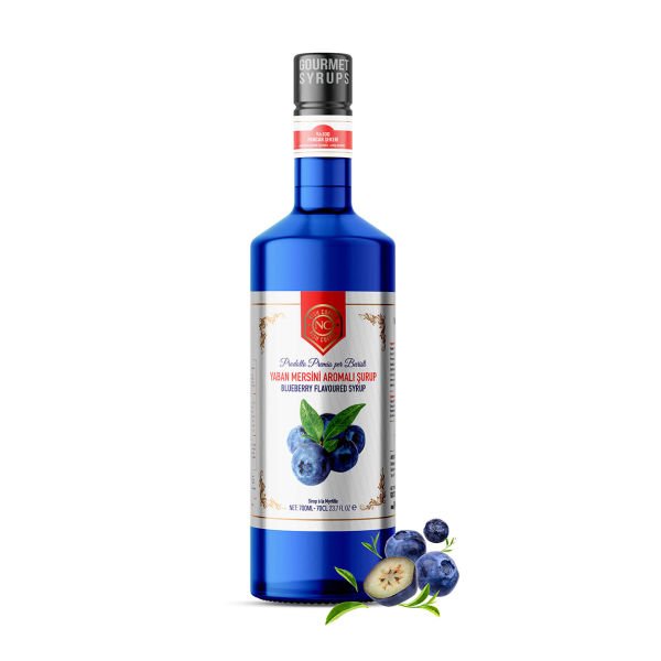 Nish Yaban Mersini (Blueberry) Aromalı Şurup 700 ML - Pet Şişe