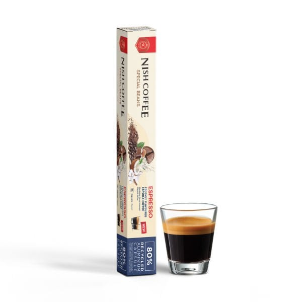 Nish Coffee Hindistan Cevizi Aromalı Kapsül Kahve - 10 Adet