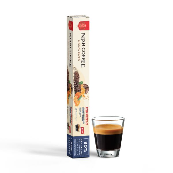 Nish Coffee Portakal Aromalı Kapsül Kahve - 10 Adet