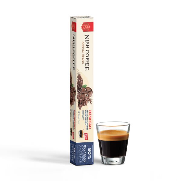 Nish Coffee Çikolata Aromalı Kapsül Kahve - 10 Adet