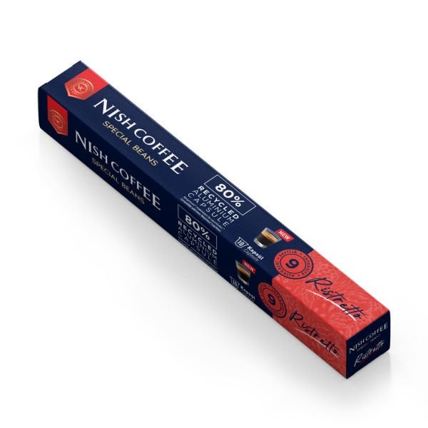 Nish Coffee Nespresso Uyumlu Kapsül Kahve 5'li Set (Lungo,Italy,Risteretto,Smooth,Decaf)-50 Adet