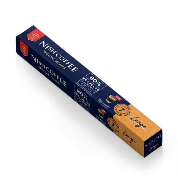 Nish Coffee Nespresso Uyumlu Kapsül Kahve 3'lü Set (Lungo,Italy,Risteretto)-30 Adet