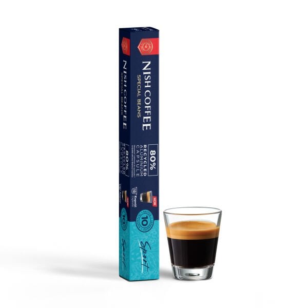 Nish Coffee Kapsül Kahve 10 Sport  (Nespresso Uyumlu)-10 Adet
