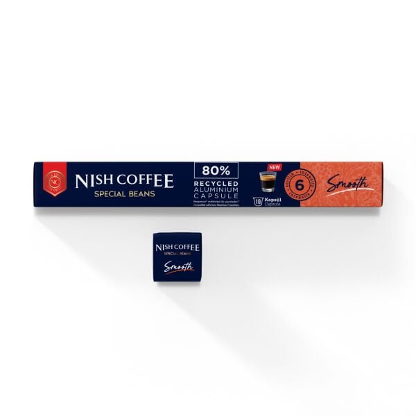 Nish Coffee Kapsül Kahve 4 Smooth (Nespresso Uyumlu)-10 Adet