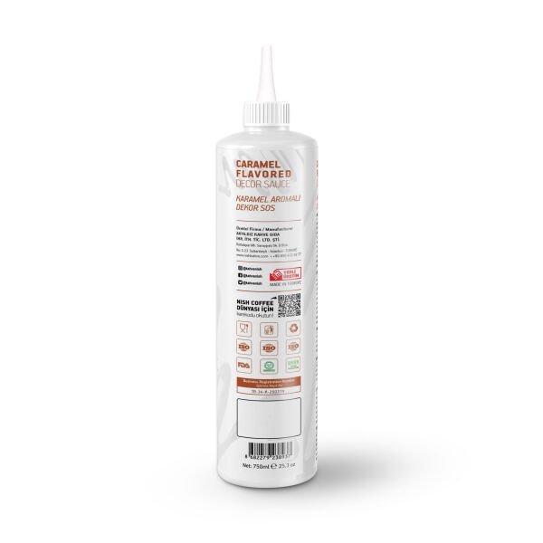 Nish Karamel Aromalı Dekor Sos 750 Gr