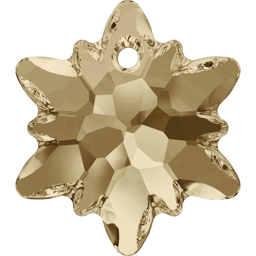 6748 18mm Crystal Golden Shadow (001GSHA) Kolye Ucu